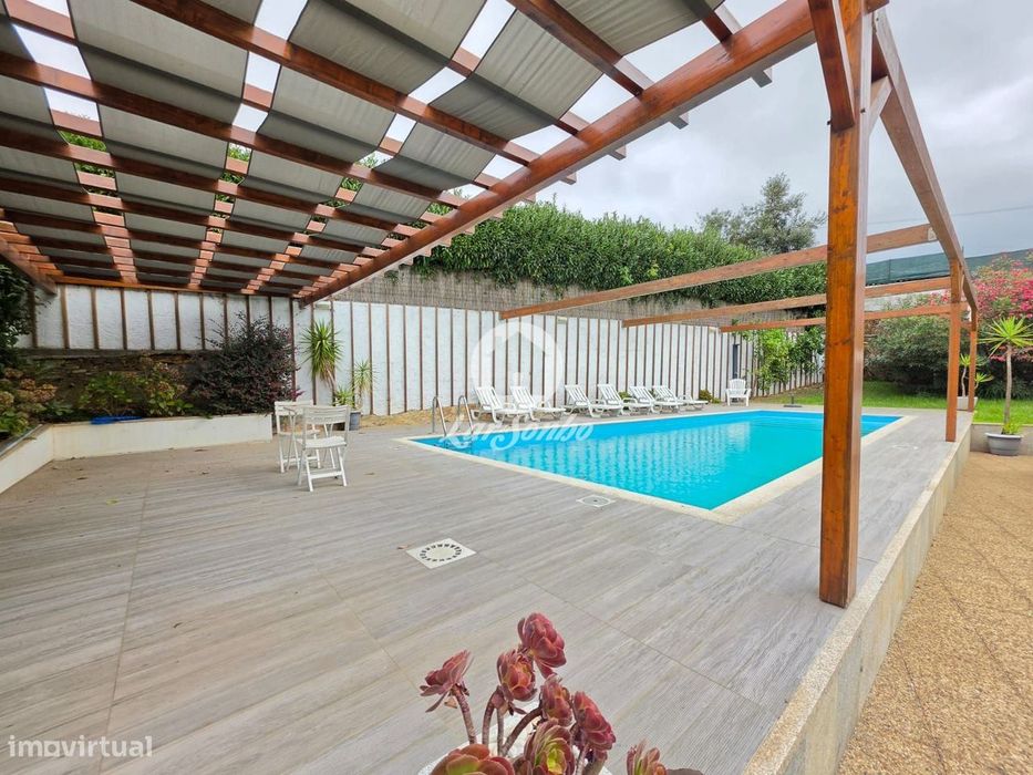 Fantástica Moradia T4 com Jardim, Piscina e Excelentes Áreas| Balazar