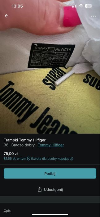 Trampki Tommy Hilfiger