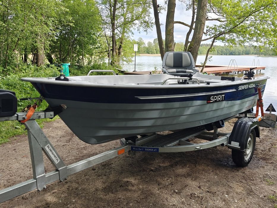 Łódka Semper 400 WL bdb stan - wędkarska