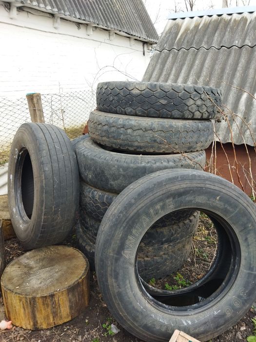 Шини б/у з камаза