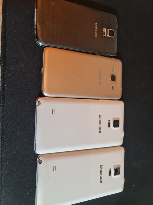 Zestaw uszkodzonych telefonów (iphone 8 plus, galaxy note)