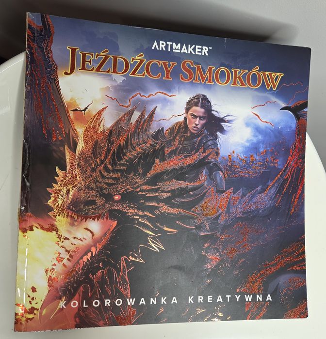 Jeźdźcy Smoków Kolorowanka Kreatywna ArtMaker