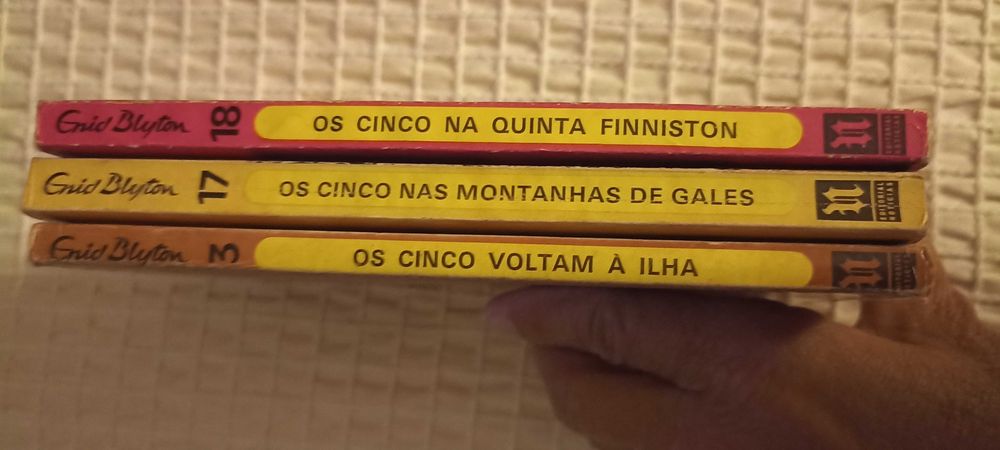 Livros de Enid Blyton coleção Os Cinco