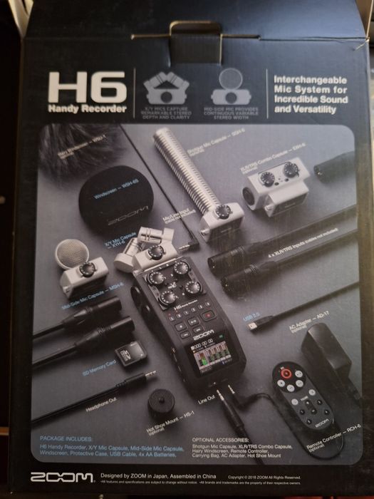 Zoom H6 rekorder