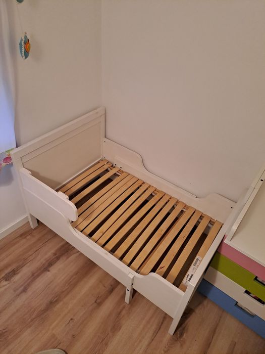 Cama extensivel Ikea SUNDVIK+ Colchão de molas INNERLIG