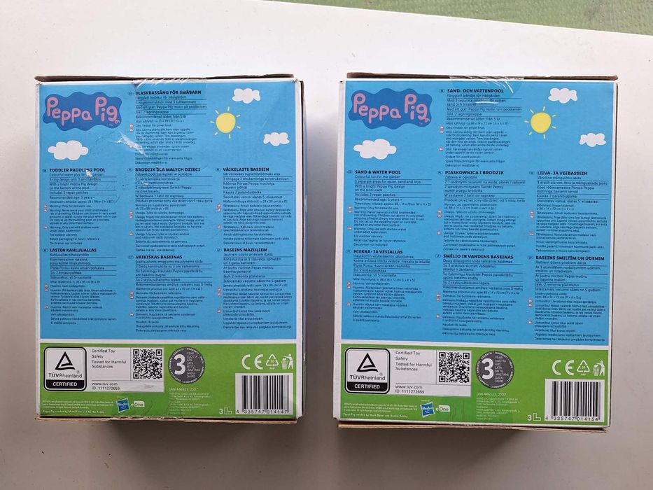 Brodzik i piaskownica dla dzieci