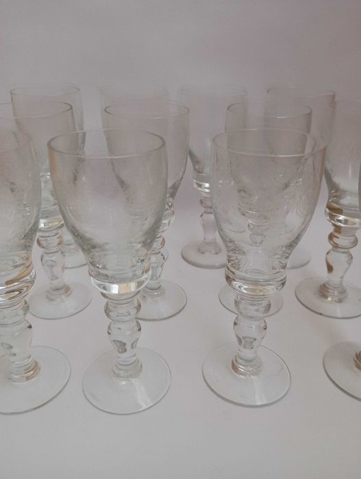 12 Copos de Licor Vintage