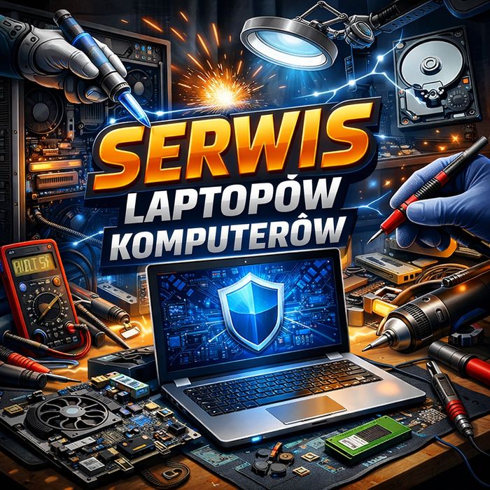 Serwis laptopów naprawa komputerów Darmowa diagnoza