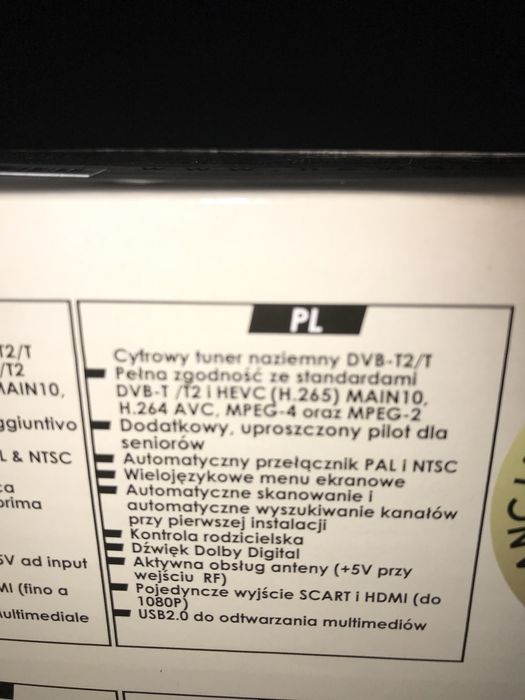 Dekoder telewizja naziemna