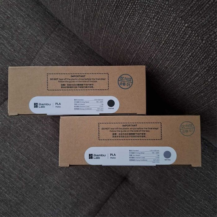 2 Recargas Bambu Lab PLA Matte - Filamento 3D