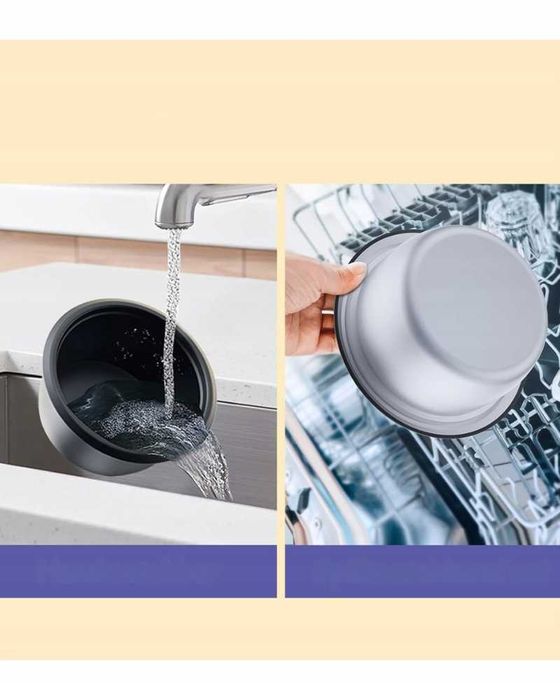 Parowar i Ryżowar Macook MCDE-00006, 5 filiżanek, 1l Dual 400W/200W