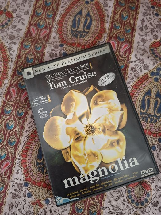 Dvd duplo original filme Magnólia de Paul Thomas Aderson