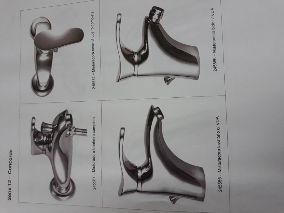 Torneira NOVAS topo de gama mod.Concorde