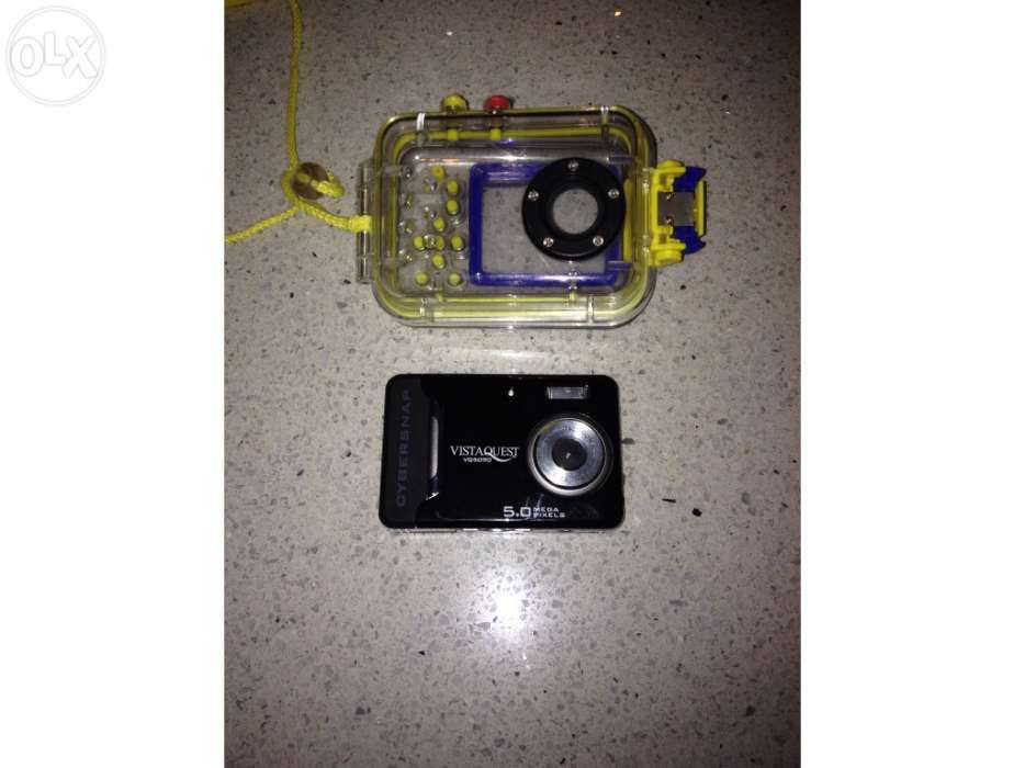 Máquina fotográfica subaquática