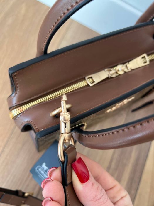 Сумка coach натуральна шкіра