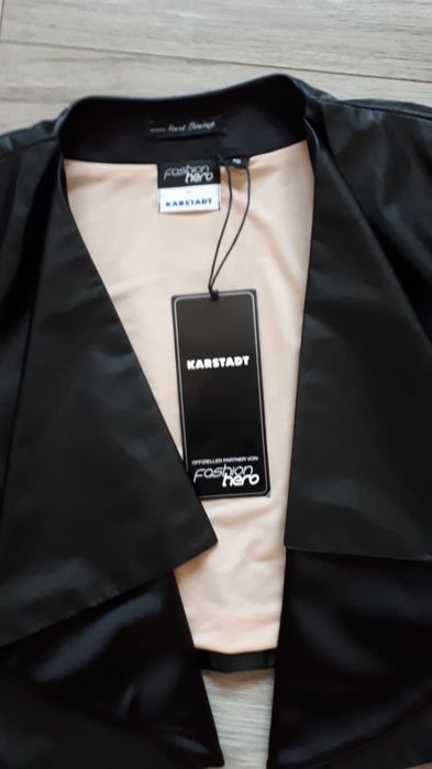 Marynarka narzutka ekoskóra Karstadt 40 42