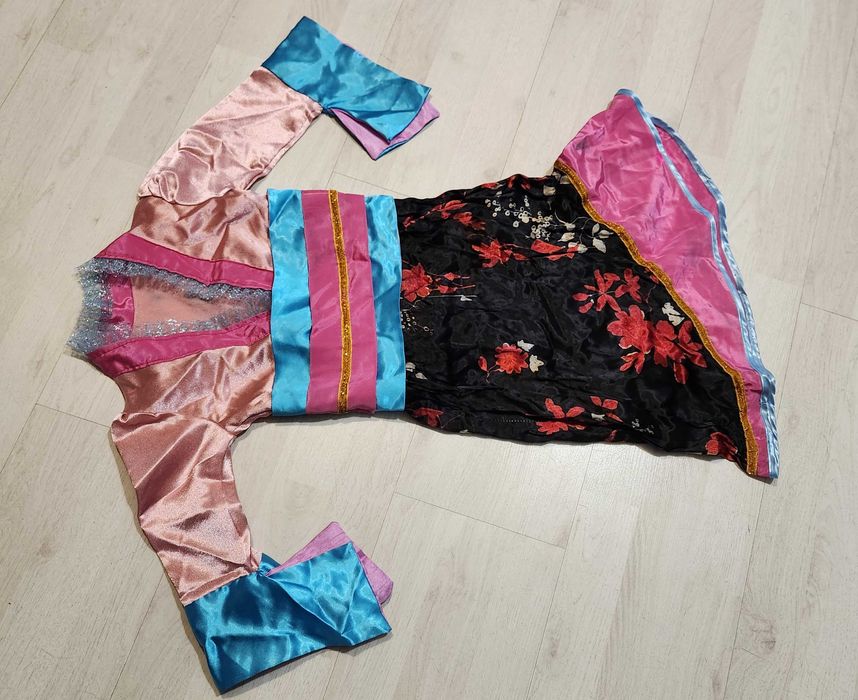 strój japonki japonka kimono chinka przebranie nr 617