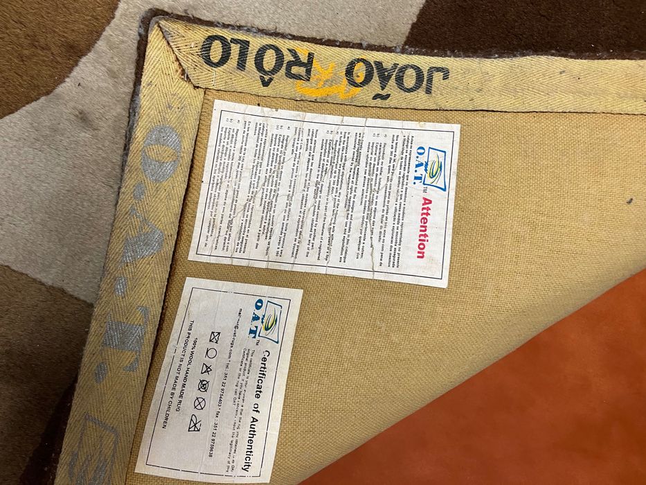 Tapete carpete João Rolo