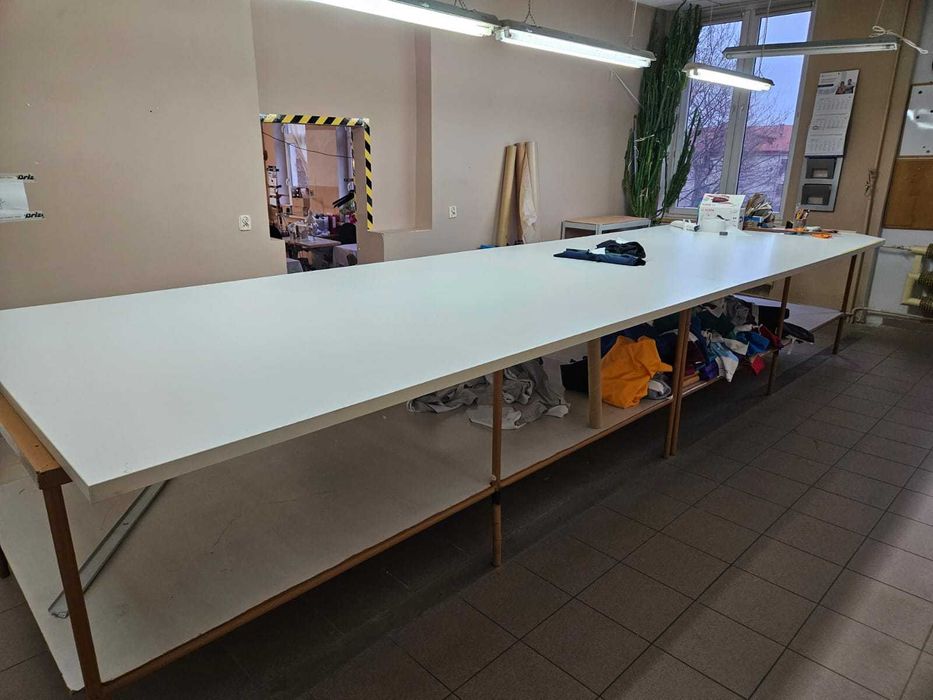stół krawiecki 5.6x1.6m