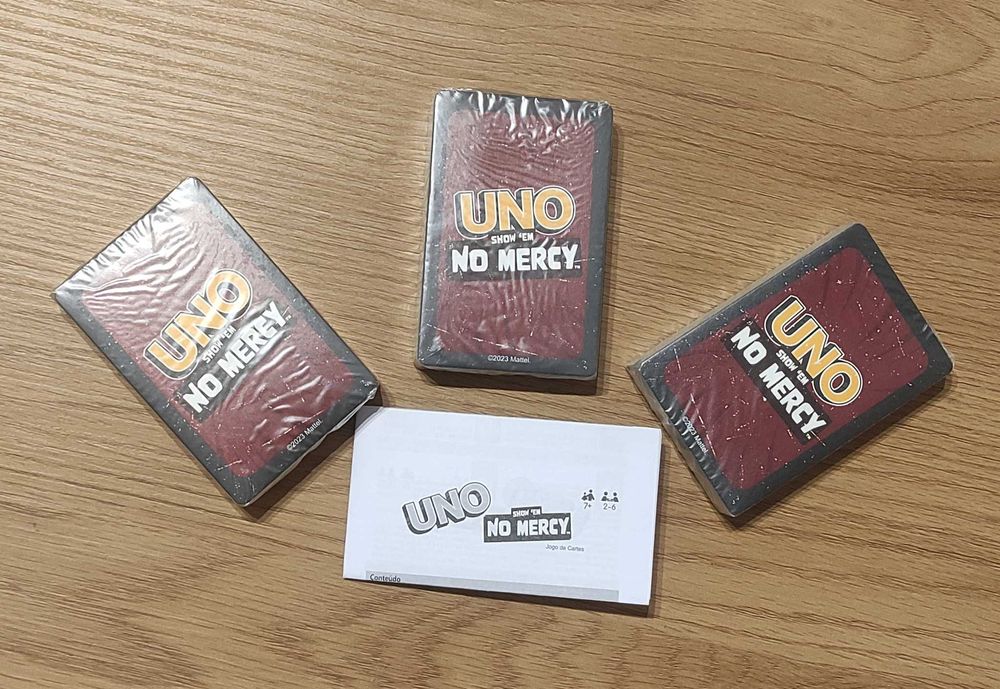 Uno No Mercy Gra Karciana Planszowa Logiczna