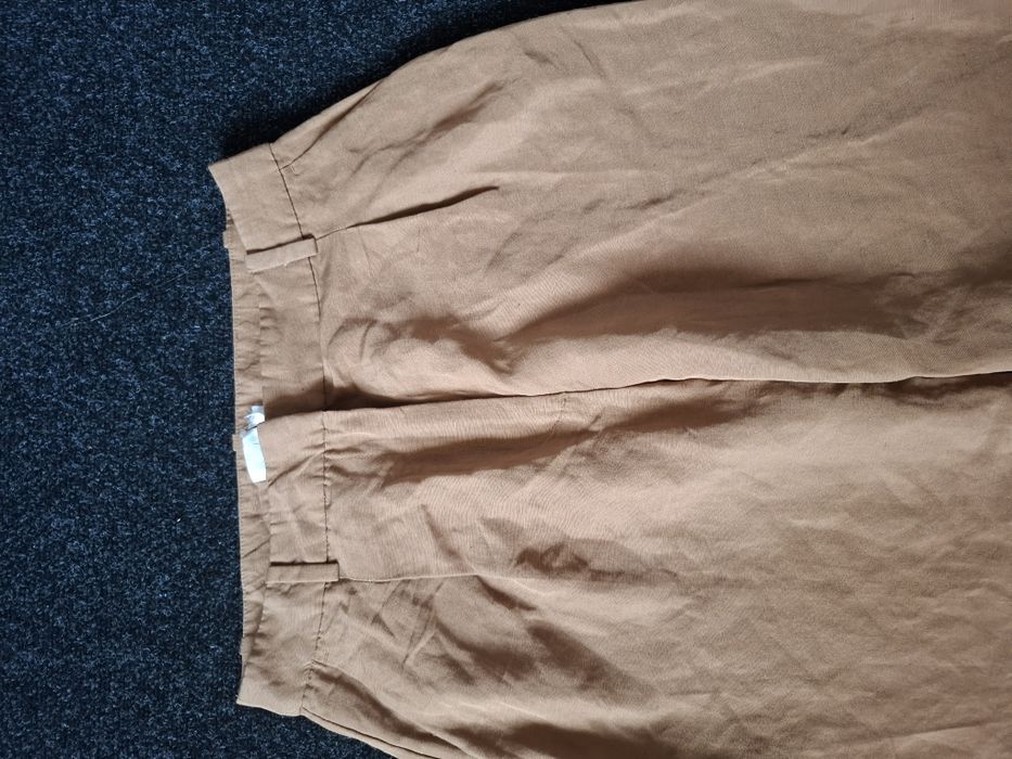 Штаны льняные h&m разм.38