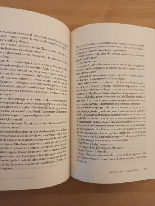 Livro O Espião da Sibéria - Lionel Davidson