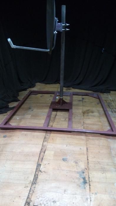 Uchwyt antenowy na płaskie dachy