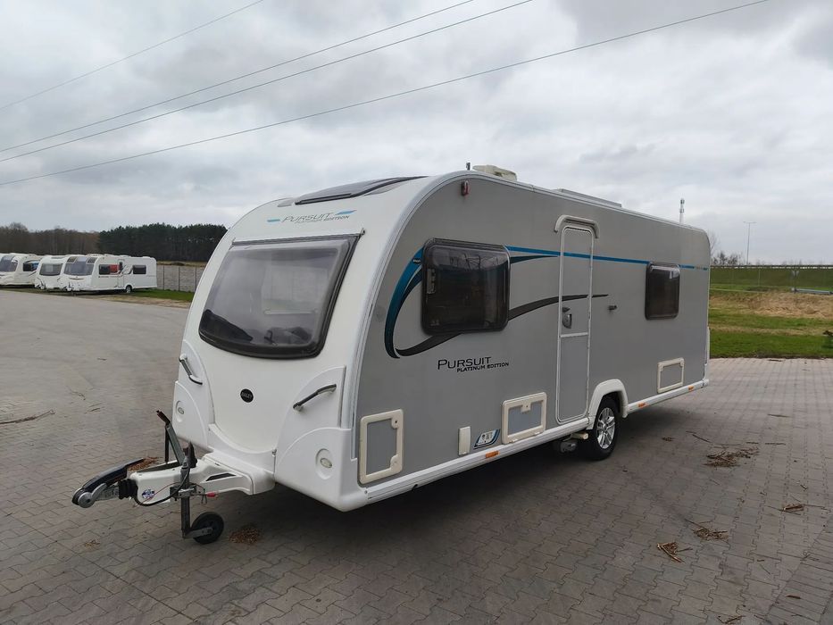Bailey Pursuit R Mover Srebrna Piękna Przyczepa Alu Tech