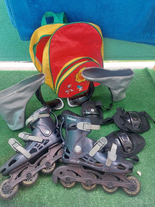 Łyżworolki SATURN w komplecie rozmiar 36