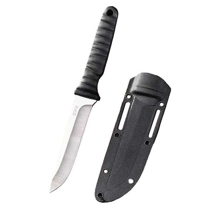 Nóż taktyczny na szyję NECK wojskowy survival stal 9CR18 ND46b