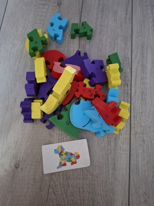 Drewniane puzzle