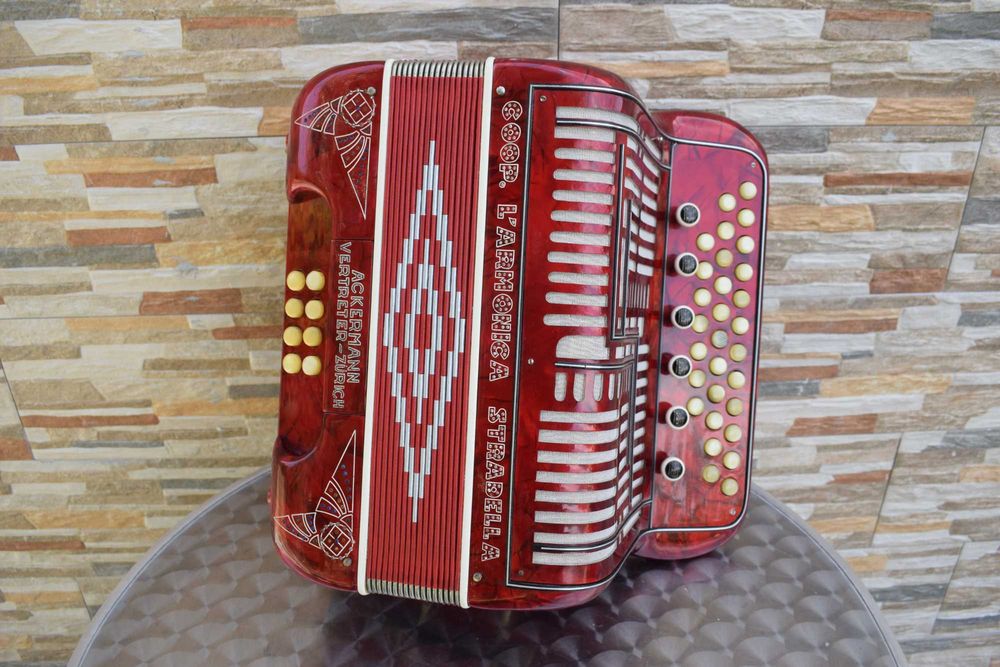 Concertina Cooperativa L.Armonica Stradella Italia 4 Voz