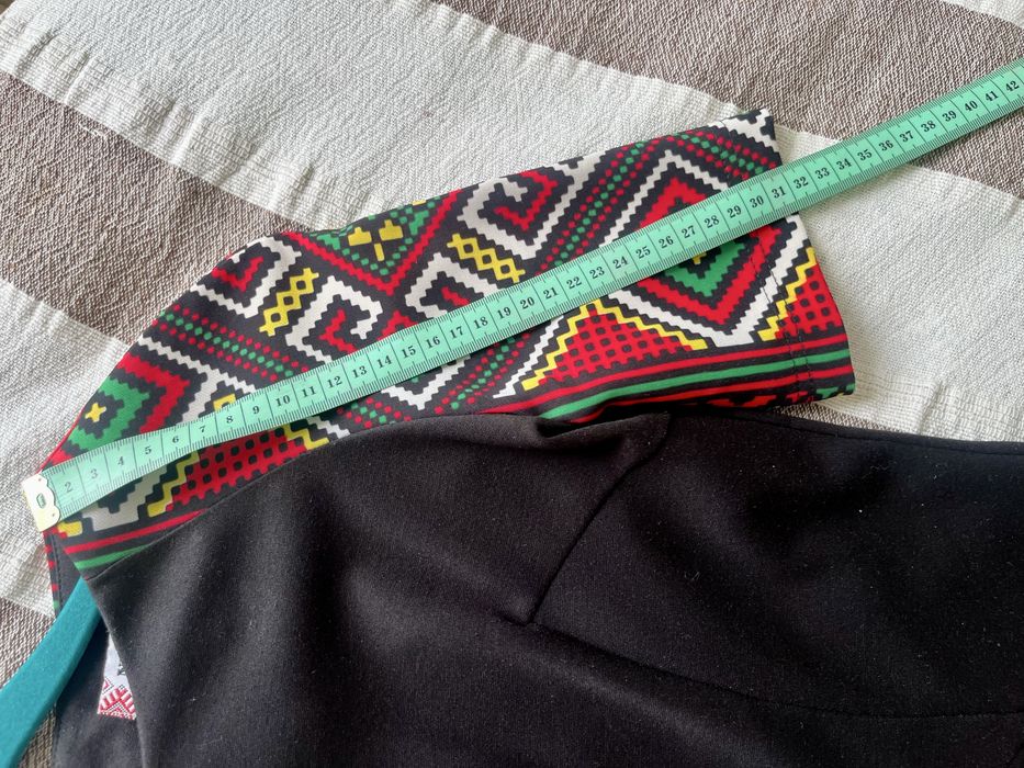 Сукня з принтом «вишиванка»