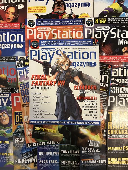 PlayStation Magazyn 11 numerów 97/98