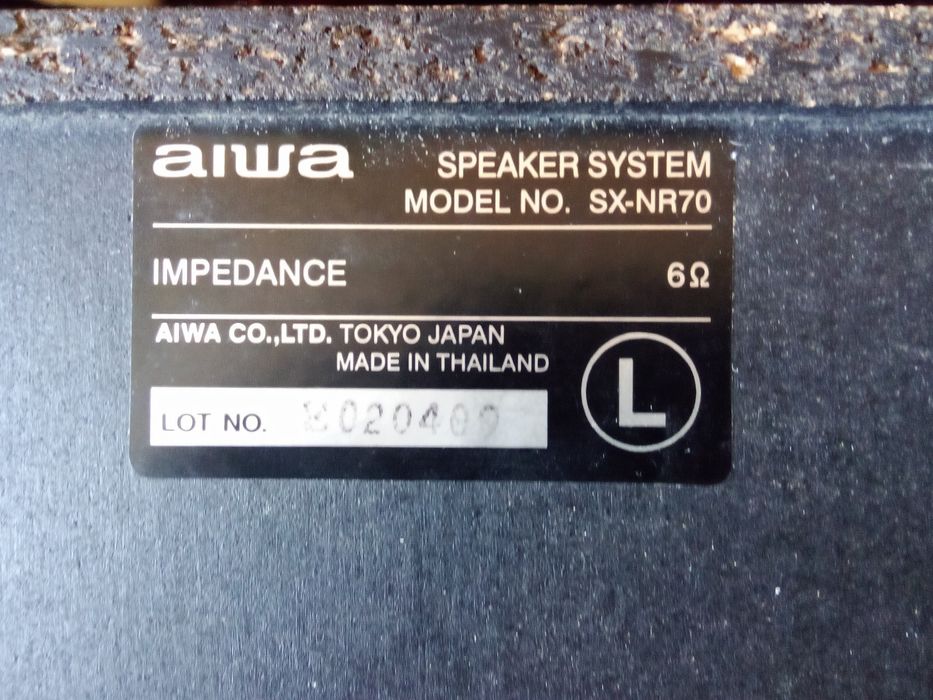 Продам колонки AIWA