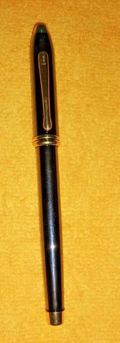 Caneta-tinteiro CROSS Townsend, banhada a ouro de 14 quilates, - USADA