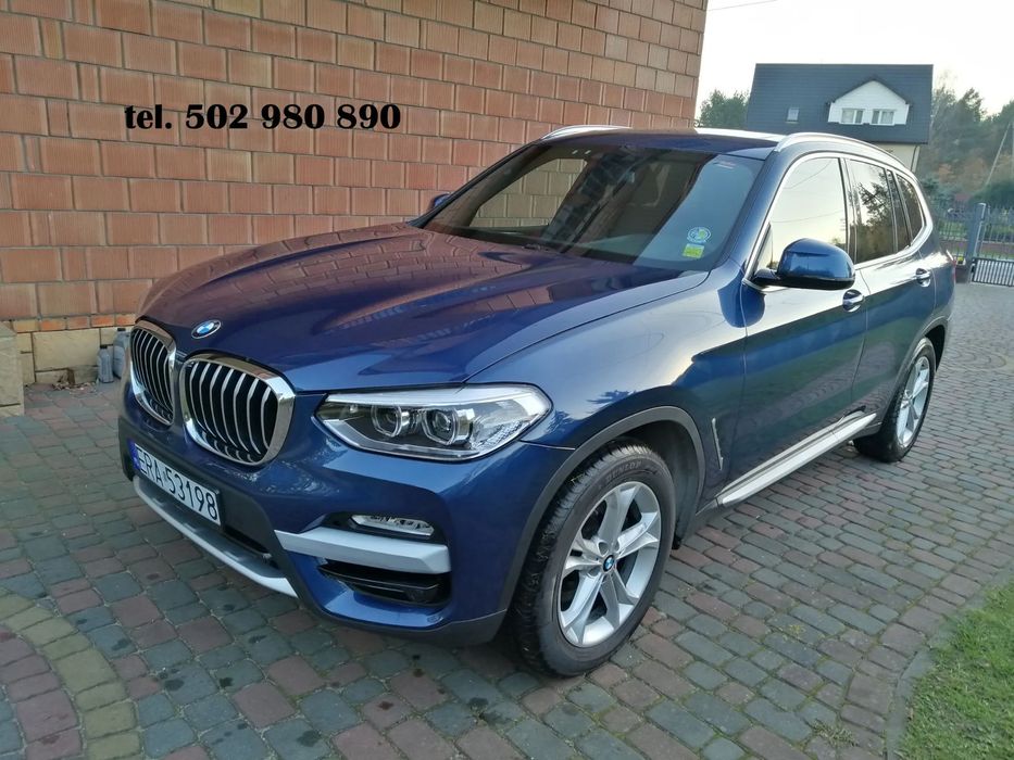 BMW X3 BMW X3 G01 30i benz. 2l stan BDB