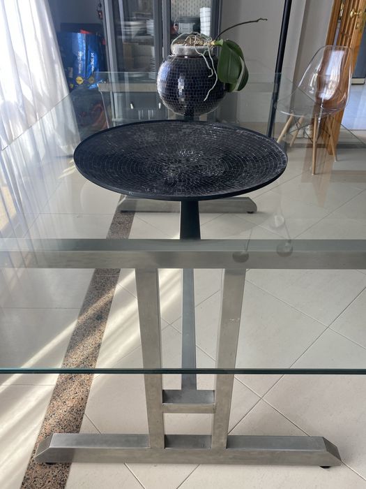 Mesa jantar vidro