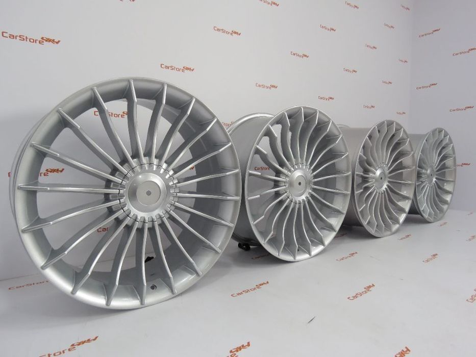 Jantes Look Bmw Alpina 21'' 8.5+10j  5x112 /  5x120 Silver