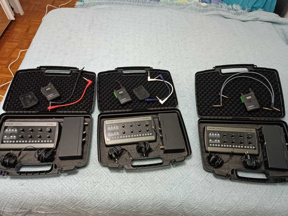 Kit completo sistema sem fios para bandas