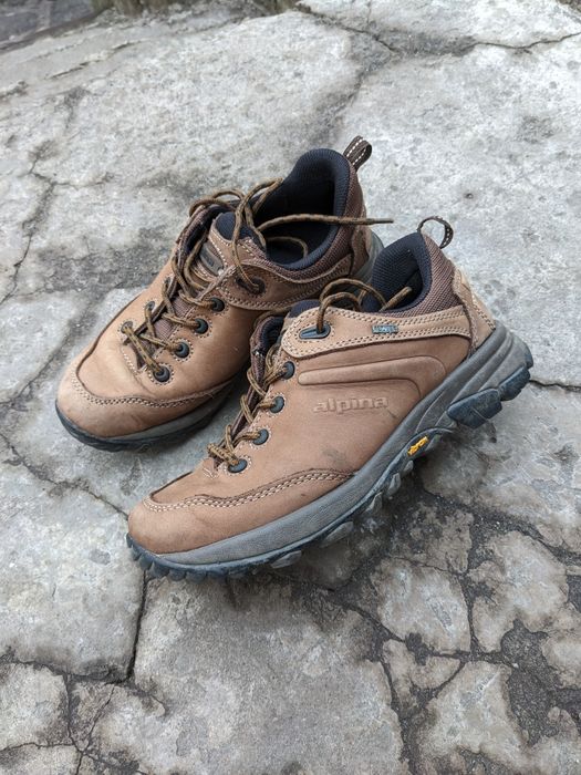 Трекинговые кроссовки alpina, 39р, мембрана alpitex, подошва vibram