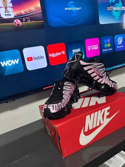 Nike Shox TL Black Playful Pink r.36