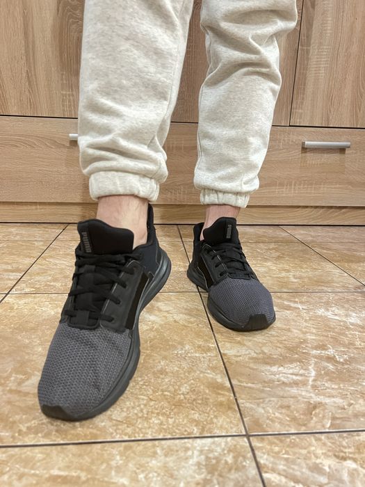 Puma enzo street heather cheap