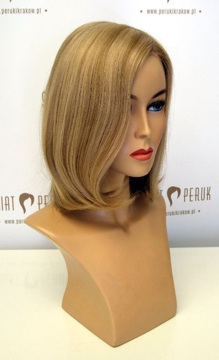 Peruka z włosów naturalnych półdługa Sandomierz