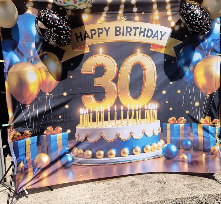 Tło fotograficzne 30 lat
