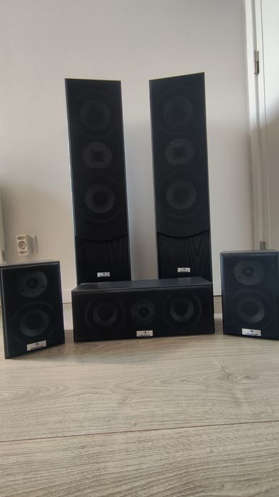 Conjunto de Caixas de Altifalante Home Theater Auna