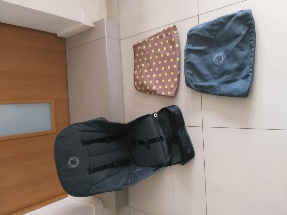 Bugaboo Cameleon Denim siedzisko spacerowe i dwie budy