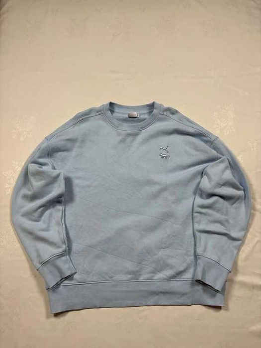 Bluza Crewneck Puma x Maison Kitsuné boxy szeroka streetwear rare rozmiar L