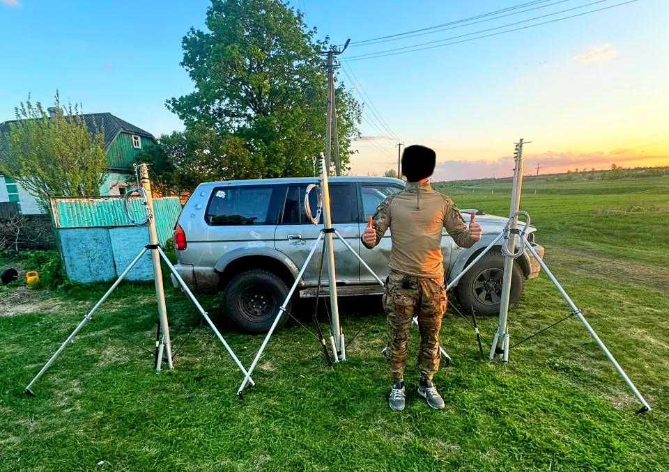 В наявності Щогла від 2 м до 19 м телескопічна для антен fpv мачта