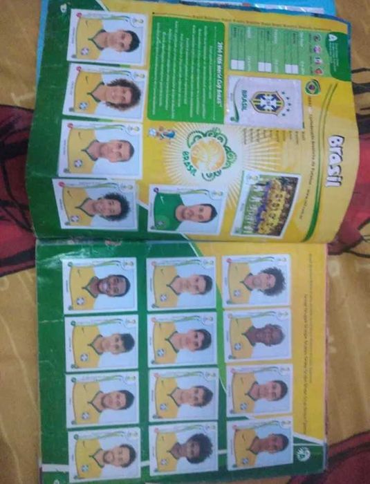 Caderneta mundial 2014